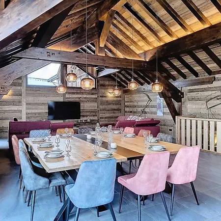 Chalet Luxe 12 Pers Pied Des Pistes Avec Jacuzzi Et Parking - Fr-1-416-229 *